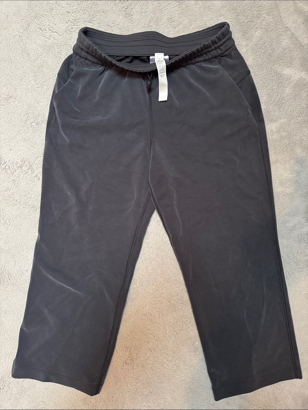 Woman’s Black Drawstring wide leg Pants